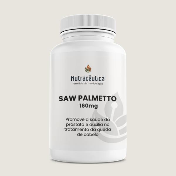 Saw Palmetto 160mg | Saúde da Próstata e Alopecia Androgênica