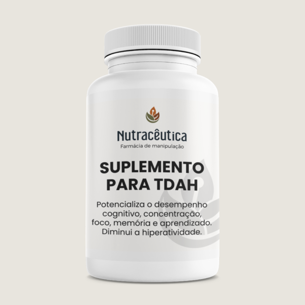 Suplemento para TDAH | Atenção e Hiperatividade 60 doses