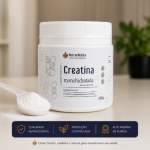 Creatina Monohidratada Pura 300g | Força, Energia e Desempenho