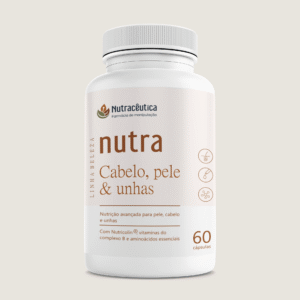 NUTRA CABELO, PELE E UNHAS | Queda de cabelo, unhas fracas e pele sem viço com Nutricolin®, ácido hialurônico, vitaminas complexo B