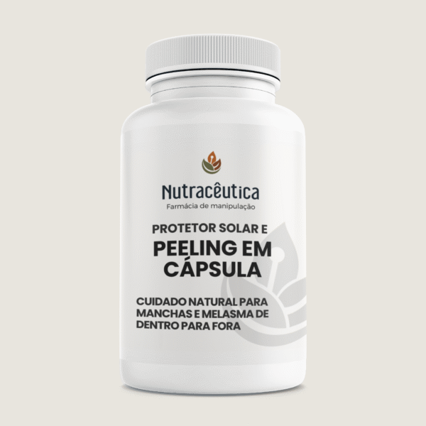 Protetor Solar e Peeling em Cápsulas | Acne, Manchas e Melasma