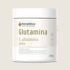 Glutamina Pura 300g | Saúde intestinal e imunidade