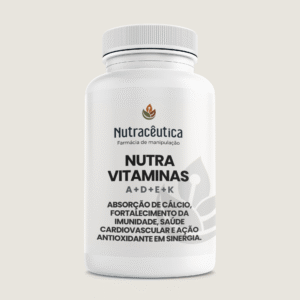 Nutra Vitaminas A - D - E - K | Excipiente lipofílico TCM em pó