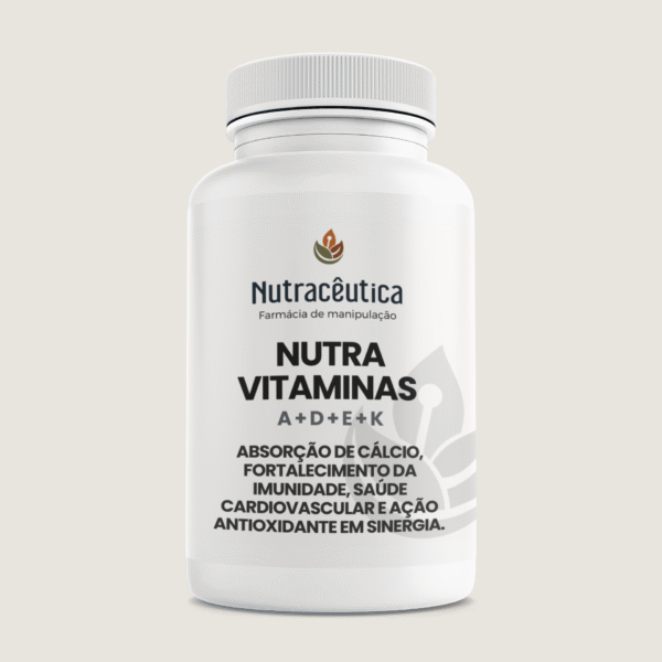 Nutra Vitaminas A - D - E - K | Excipiente lipofílico TCM em pó