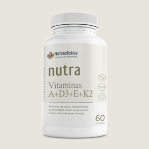 NUTRA VITAMINAS - A D E K | com excipiente lipofílico TCM em pó