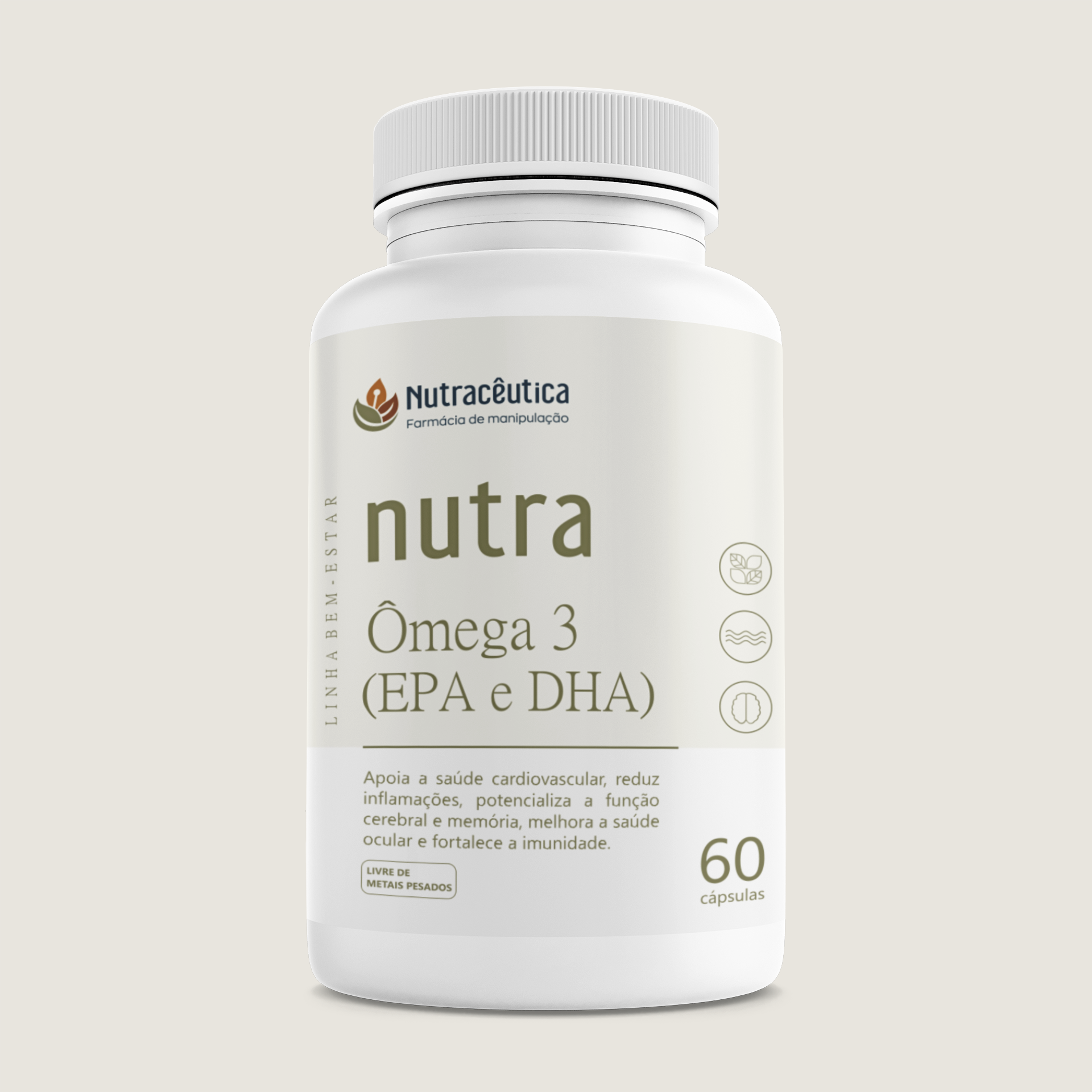 NUTRA ÔMEGA | EPA e DHA Concentrado