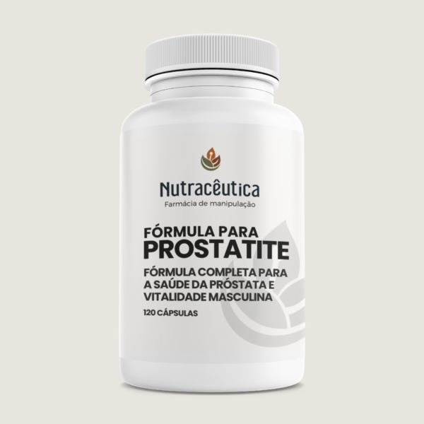 Composto para Prostatite | Fórmula Completa para a Saúde da Próstata e Vitalidade Masculina