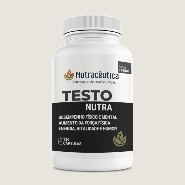 TESTO NUTRA | Energia, Humor, Desempenho e Vitalidade