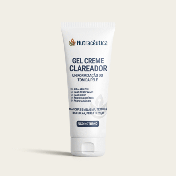 Gel Creme Despigmentante Clareador | Manchas Melasma Acne Oleosidade