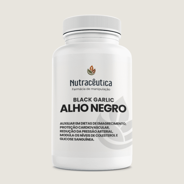 Alho Negro (Black Garlic) 125 mg | Colesterol, Glicemia e Emagrecimento