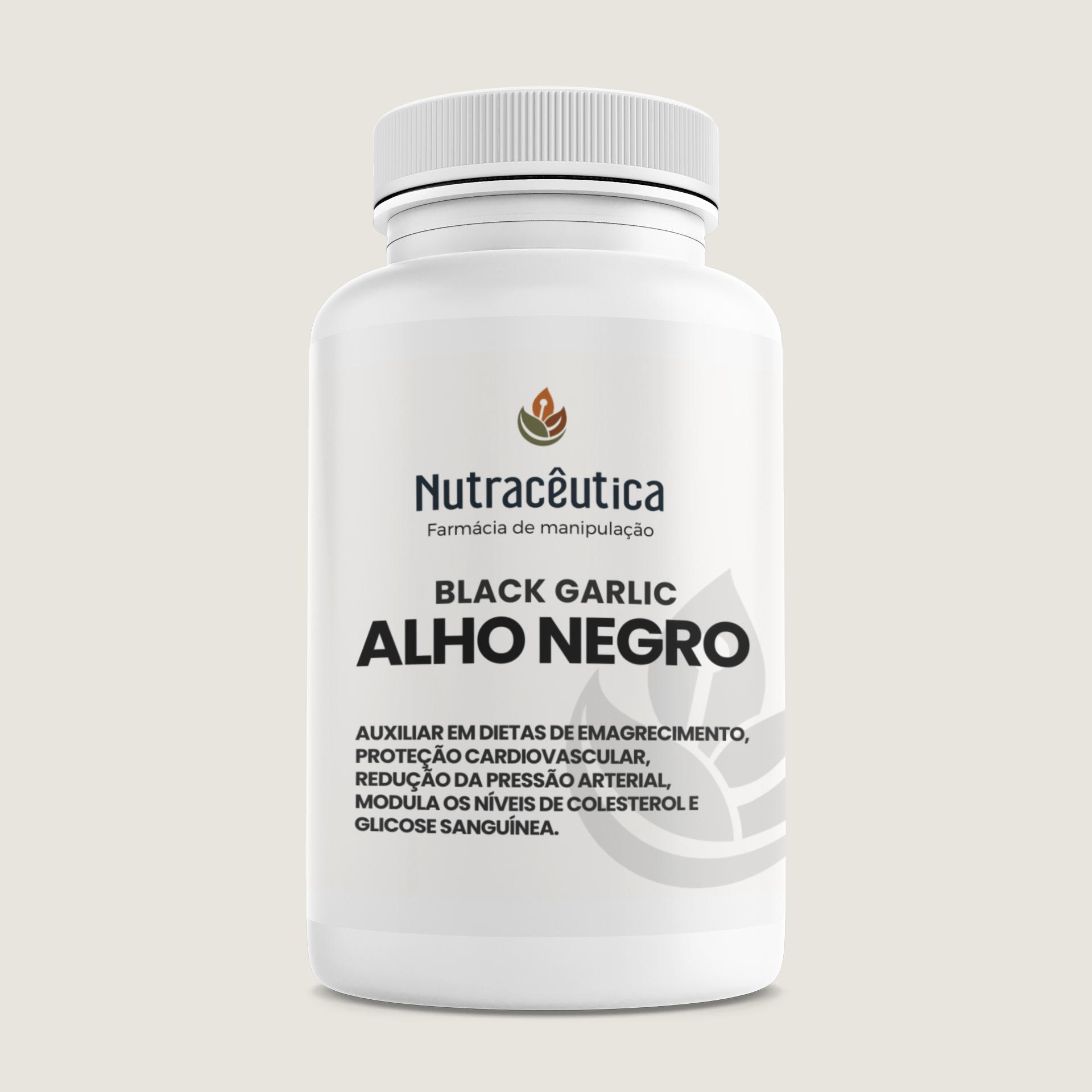 Alho Negro (Black Garlic) 125 mg | Colesterol, Glicemia e Emagrecimento