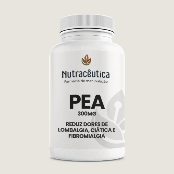 PEA 300mg | Anti-inflamatório natural para dores crônicas, nervosas e inflamações sistêmicas