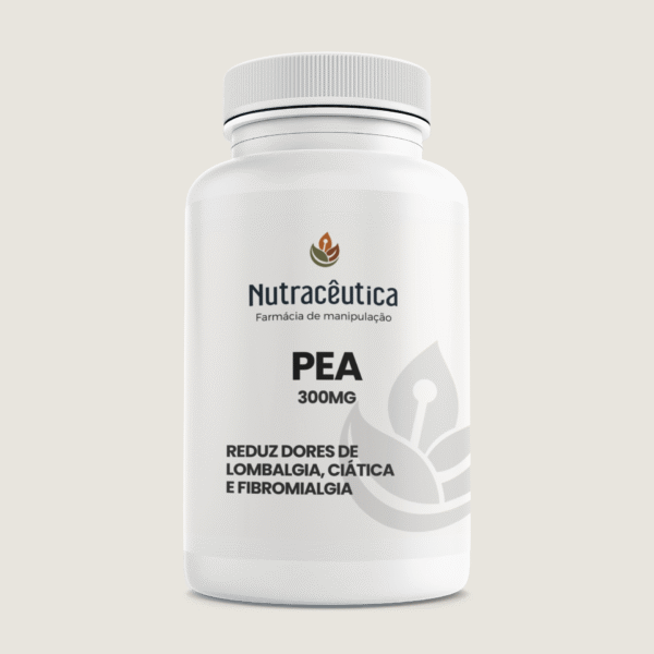 PEA 300mg | Anti-inflamatório Natural para Dores Crônicas, Nervosas e Inflamações Sistêmicas