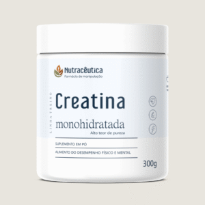 Creatina Monohidratada 300g | Alto grau de pureza