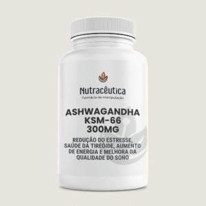 Ashwagandha KSM-66 300mg | Energia, equilíbrio e bem-estar