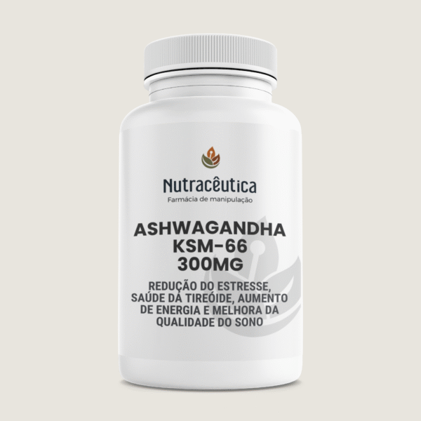Ashwagandha KSM-66 300mg | Energia, equilíbrio e bem-estar