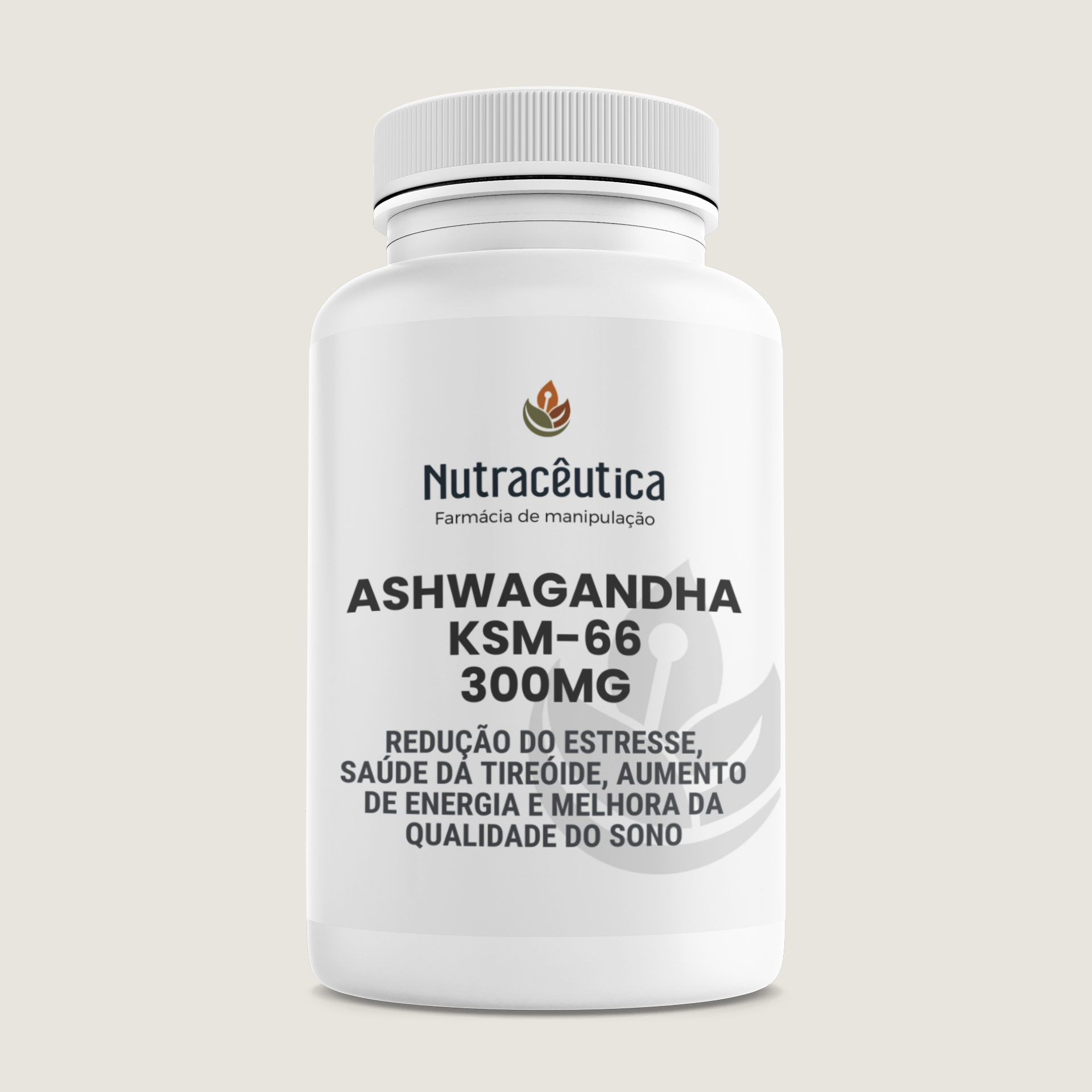 Ashwagandha KSM-66 300mg | Energia, equilíbrio e bem-estar