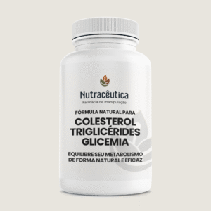 Fórmula Natural para Colesterol, Triglicerídeos e Resistência Insulínica (Pré-Diabetes)